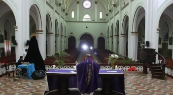 Celebración Semana Santa 2021.  Foto: La Opinón