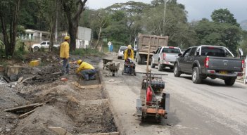 Los recursos provenientes del Sistema General de Regalías se invierten en obras como el mejoramiento vial en Norte de Santander. / Foto: Archivo