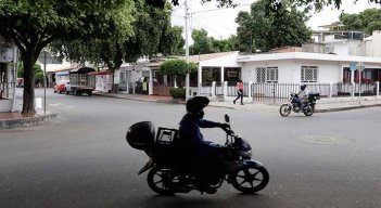 En Ciudad Jardín ocurren a diario accidentes de tránsito.