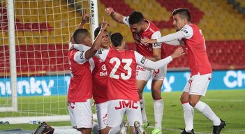 Independiente Santa Fe, uno de los cuatro clubes colombianos en la Libertadores