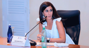 Ana María Palau, Consejera Presidencial para las Regiones, dio a conocer el paquete de inversiones del Gobierno para Norte de Santander. /Cortesía/ La Opinión 