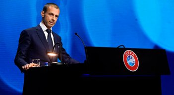 Aleksander Ceferin, presidente de la UEFA. 