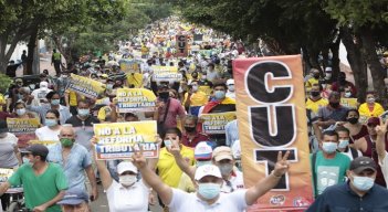 En Cúcuta no se registraron actos de violencia durante las marchas./FOTO: Alfredo Estévez