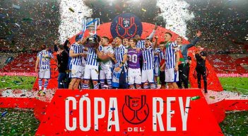Real Sociedad se quedó con la Copa del Rey 2020. 
