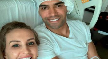 Falcao ya volvió a casa tras cirugía facial./FOTO: Tomada de internet