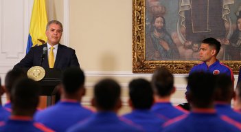 Iván Duque afirma que Colombia está lista para la Copa América. 