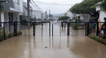 Cúcuta colapsada por 12 horas de intensas lluvias./FOTO: La Opinión