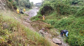 Las labores se centran en las quebradas del Arpero, la Viuda y demás microcuencas del municipio. / Cortesía/ La Opinión