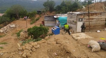 Más de 1.000 familias están en riesgo de afectación por lluvias en Los Patios./FOTO: Cortesía para La Opinión