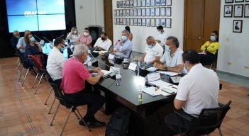 Aspecto de la reunión ayer, en la Gobernación de Norte de Santander/ Foto cortesía 