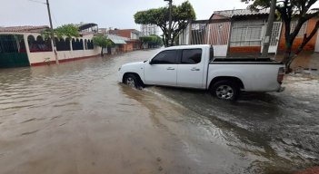 Reporte de lluvias en Cúcuta y el área metropolitana.