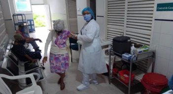 Imsalud ya inmunizó con la segunda dosis contra el coronavirus al 13% de los adultos mayores que recibieron la primera vacuna en Cúcuta./FOTO: Cortesía para La Opinión