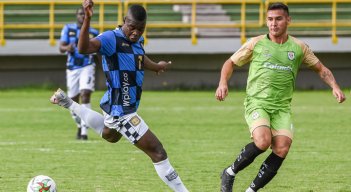 Boyacá Chicó regresará a segunda división luego de empatar sin goles contra Jaguares. / Foto: Colprensa