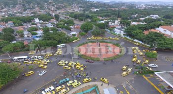 Taxistas exigen control inmediato de la piratería en Cúcuta./Foto: Juan Pablo Cohen