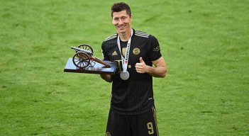 Robert Lewandowski, delantero del Bayern Múnich