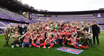 Atlético de Madrid se consagró campeón de la Liga española 2020-2021