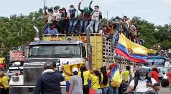 Campesinos del Catatumbo llegan a Cúcuta.