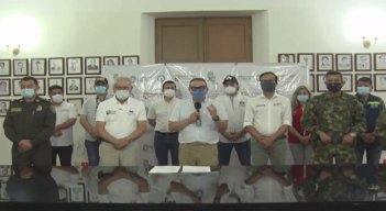 El gobernador de Norte de Santander y el alcalde de Cúcuta felicitaron a los manifestantes por salir a ejercer su derecho sin violencia./Foto: cortesía