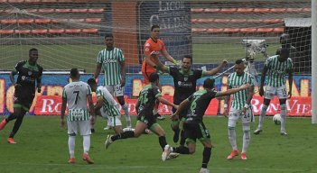 La Equidad seguros eliminó a Atlético Nacional en los cuartos de la Liga colombiana. 