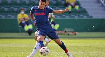 Luis Suárez, goleador del Atlético de Madrid. 