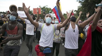 Cúcuta no ha sido ajena al descontento social que se ha extendido por toda Colombia. Desde el 28 de abril, las manifestaciones no han parado y tienen al país sumida en la crisis. /