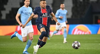 Kylian Mbappé, delantero del PSG. 