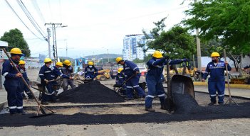 Serán 40 kilómeros de vías con pavimento nuevo los que se harán con recursos del superávit. / Foto Cortesía
