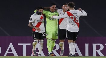 River Plate ridiculizó a Santa Fe y logró una hazaña en la Libertadores./Foto: AFP