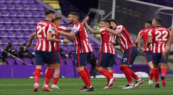 Atlético de Madrid, campeón de la Liga española./Foto: AFP