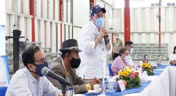 Gobernador de Norte de Santander en el Consejo Departamental de Paz./Foto: suministrada