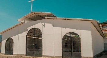 Capilla provisional  a la que acuden en la actualidad los gramaloteros./Foto Cortesía