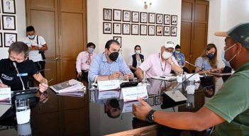 A esta hora avanza el encuentro entre las autoridades y los actores de la protesta social en el departamento./Foto Cortesía