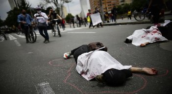 24 personas han muerto en el país en el marco de las manifestaciones que se han presentado desde el pasado 28 de abril según cifras oficiales./Colprensa