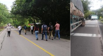 La asociación de campesinos resaltó que se une al paro nacional con protestas en las vías Cúcuta-Ocaña-Costa-Atlántica y Cúcuta-Tibú. / Foto: Cortesía