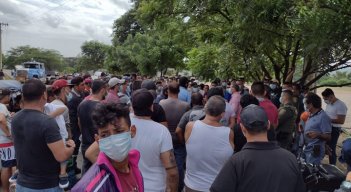 Los transportadores afirmaron que apoyan el paro y las protestas, pero están en total desacuerdo con estos bloqueo de campesinos. / Foto: cortesía