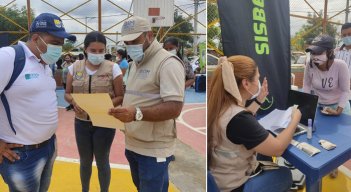  Este año han desarrollado cinco jornadas en los corregimientos Banco de Arena, San Faustino, Guaramito, Agua Clara, Buena Esperanza y tres en los barrios Cerro Norte, Belén y Brisas del Mirador, con una recepción de alrededor de 900 solicitudes. / Foto: Alcaldía de Cúcuta