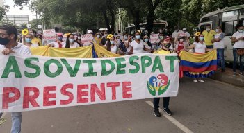 Nueva jornada de manifestaciones en Cúcuta.
