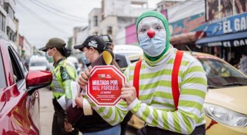 El objetivo es mitigar la conducta del mal parqueo, una de las cinco infracciones más recurrentes en la ciudad./Foto: cortesía