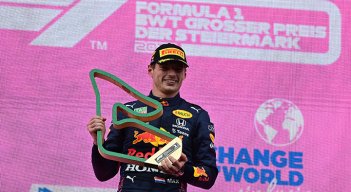 Max Verstappen, ganador del Gran Premio de Austria.