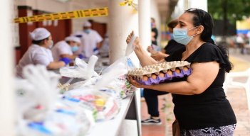 Entrega del PAE en Cúcuta aumentó 8000 cupos. / Cortesía/ La Opinión 