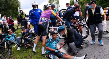El Tour de Francia 2021 tuvo un inicio accidentado. 