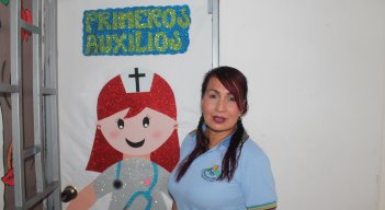 Después de nueve años trabajando, se considera la 'madre' de los niños y jóvenes en condición de calle. / La Opinión.