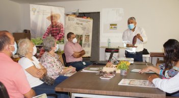 Cultivadores de cacao provenientes de Tibú, El Zulia y Arboledas hicieron parte de un taller ofrecido por la Federación Nacional de Cacaoteros, en Cúcuta, en el que fortalecieron conceptos técnicos de siembra y poda y recibieron información para mejorar la productividad del cultivo. / Foto: Cortesía