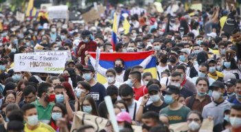 Marchas en contra de la reforma tributaria 