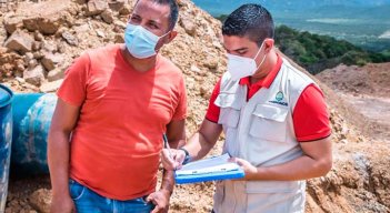 En una zona de la vereda Los Peracos se atentó contra el bosque seco del Cerro Tasajero./Cortesía