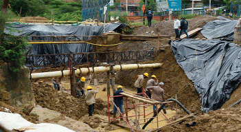 Avanzan las obras para mitigar los desastres ocasionados por lluvias./Foto: La Opinión
