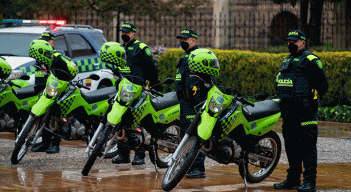 El código QR También lo tendrán patrullas y motocicletas de la Policía./ Foto Colprensa