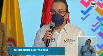 Silvano Serrano rinde cuentas como Gobernador de Norte de Santander./Foto tomada de internet