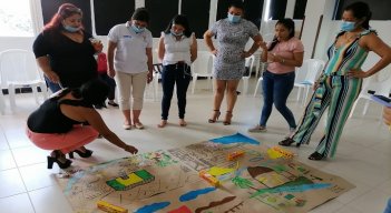  Capacitan a mujeres nortesantandereanas sobre cómo recuperar sus tierras./Foto: Cortesía