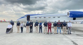 Extraditado a EE. UU. alias ‘La Silla’ junto a once personas más por narcotráfico./Foto: Colprensa